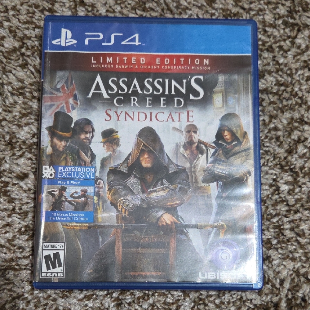 PS4 Assassin's Creed Syndicate Limited Edition Game For PlayStation 4